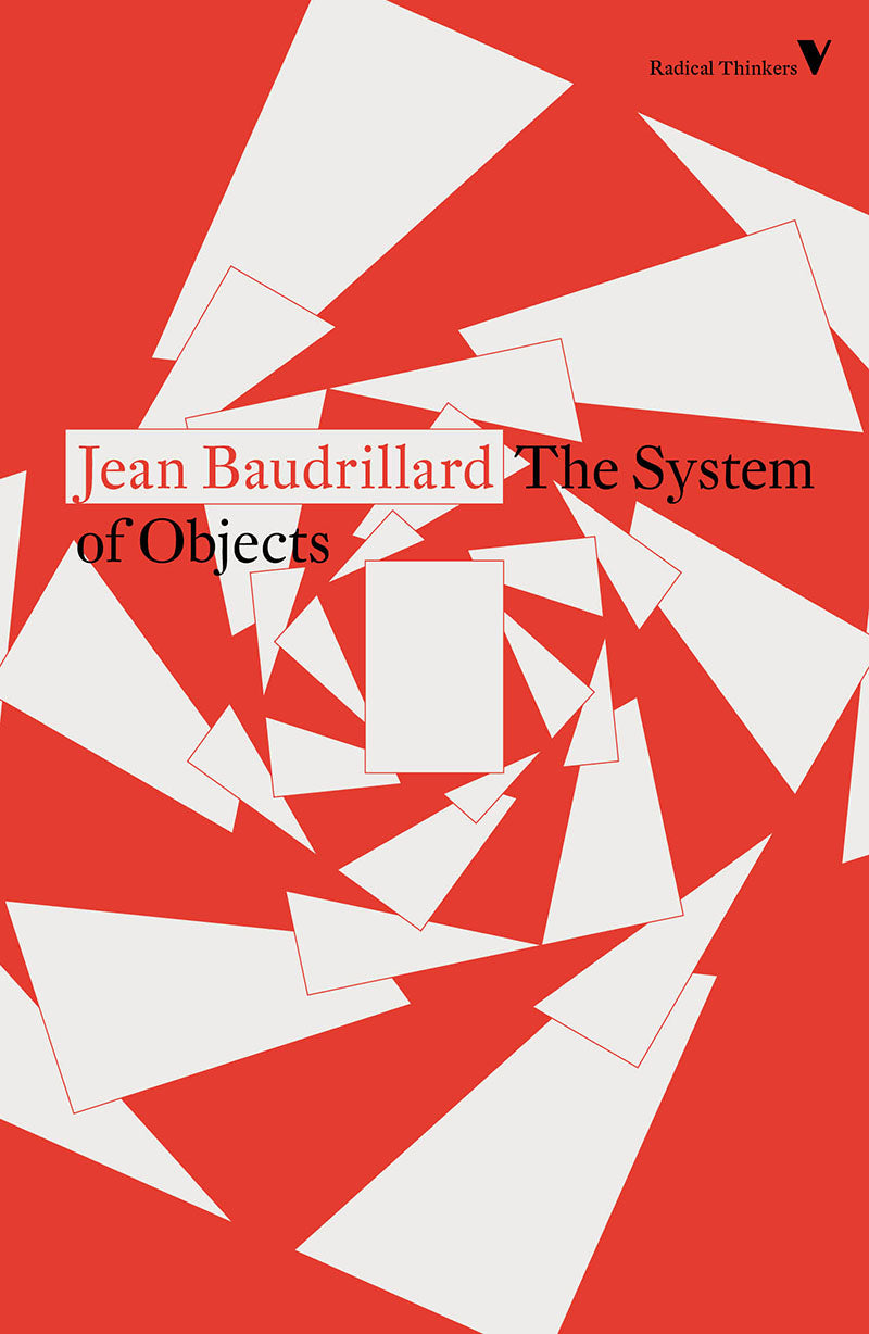 The System of Objects by Jean Baudrillard